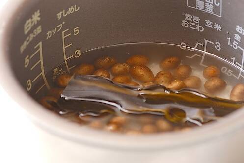 むかごご飯の作り方の手順5