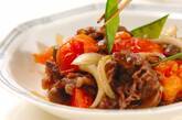牛肉とトマトのオイスター炒めの作り方5