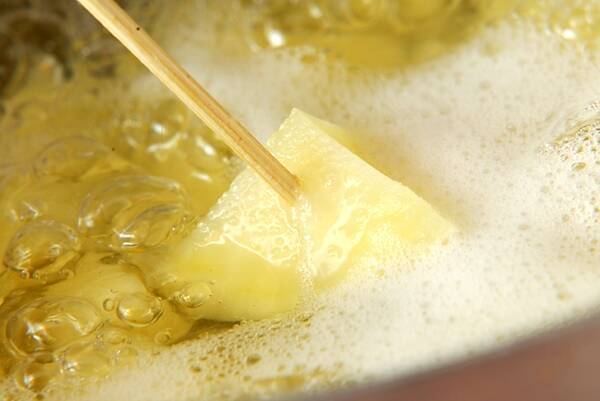 シンプルがおいしい！バター風味の粉ふきいもの作り方の手順3