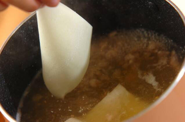 簡単ワンタンスープの作り方の手順3