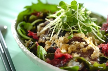 カツオのたたき新玉ドレッシング