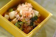 長芋とキュウリの漬け物あえ