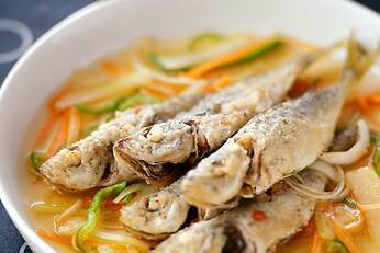 豆アジと彩り野菜の南蛮漬け