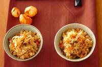 干し野菜の中華おこわ