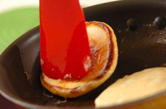 餅モチパンケーキの作り方の手順4