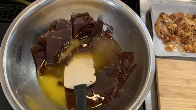 アマレット香るテリーヌドショコラの作り方の手順8