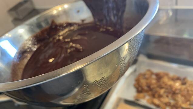 アマレット香るテリーヌドショコラの作り方の手順11