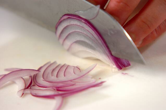 豆腐とアボカドのエスニックサラダの作り方の手順2