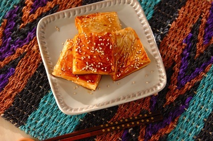 ハンペンのハチミツ照り焼き