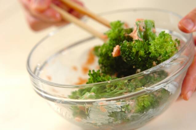 ブロッコリーマヨ明太和えの作り方の手順3