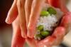 枝豆と桜エビのおにぎりの作り方の手順2