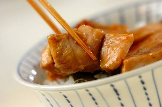 豚とり丼の作り方の手順5