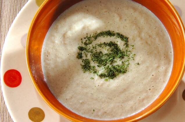 ゴボウのポタージュ