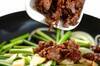 ご飯がすすむ！牛肉とニンニクの芽のオイスター炒めの作り方の手順6