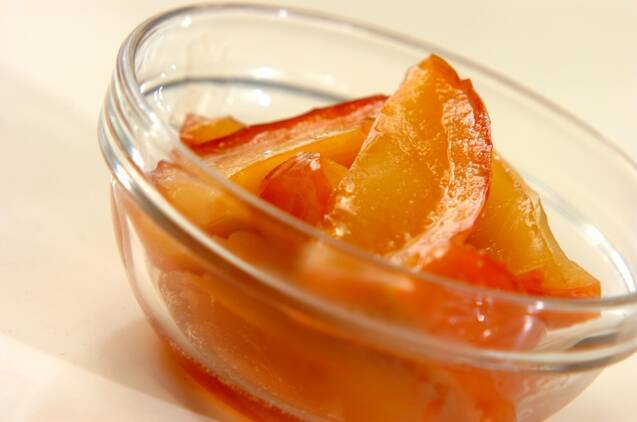 リンゴの白ワイン煮の作り方の手順4