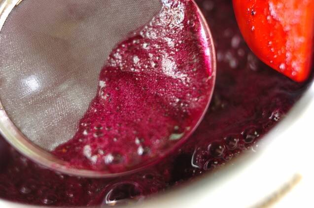 ブルーベリーの簡単お手製ジャムの作り方の手順2