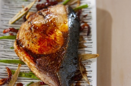 ブリのバルサミコ酢ソテー