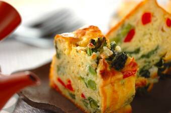 塩麹のケークサレ