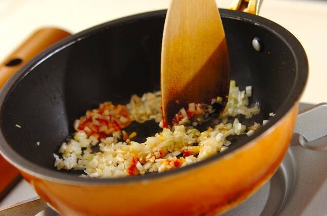 豆腐の麻婆あんかけの作り方の手順4