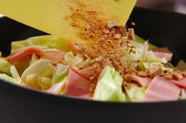 キャベツのトロトロスープ煮の作り方の手順2