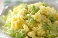 ソラ豆入りポテトサラダ