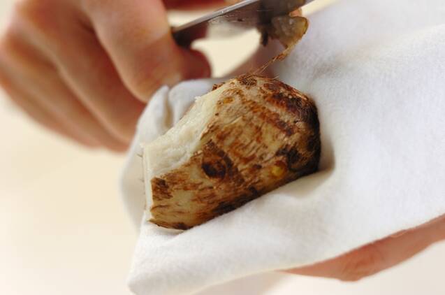 冬瓜と鶏肉の中華風お雑煮の作り方の手順3