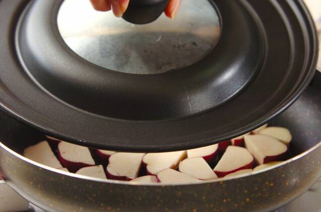 夕飯の簡単おかず！さつまいもと牛肉の甘辛炒め by倉田 沙也加さんの作り方の手順3