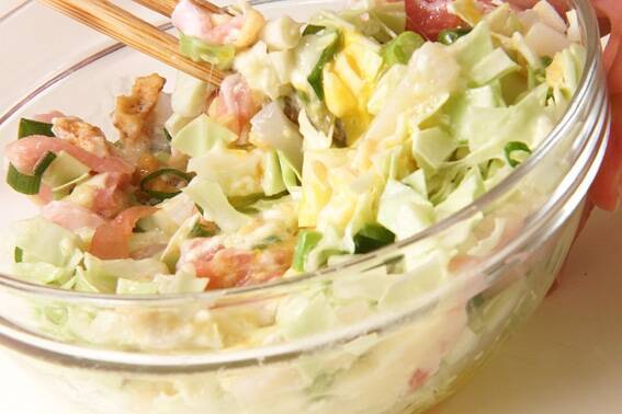 フワフワお好み焼きの作り方の手順5