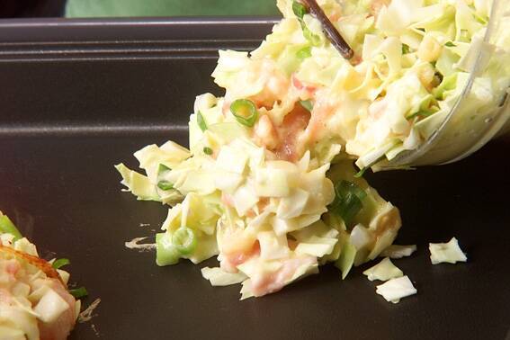 フワフワお好み焼きの作り方の手順6