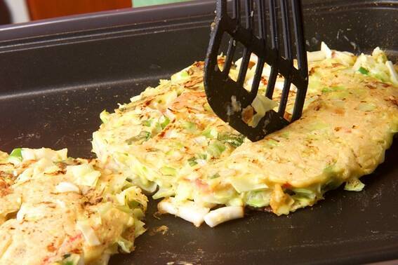 フワフワお好み焼きの作り方の手順7