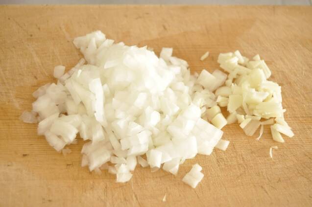 白ナスのミートソースの作り方の手順2