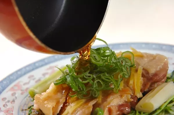 電子レンジでネギだくチキンの作り方5