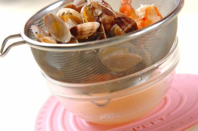 スパイシーシーフードライスの作り方の手順4