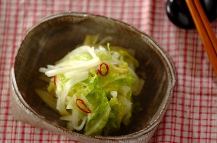 白菜の甘酢漬け
