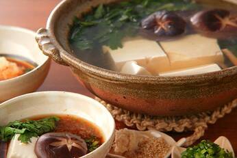 さっぱり湯豆腐