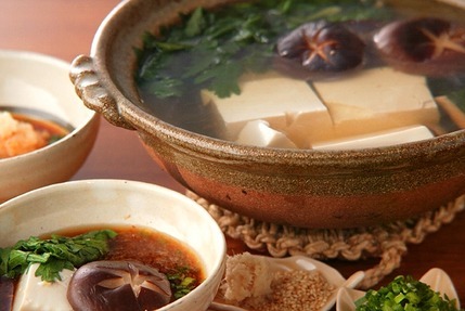 さっぱり湯豆腐