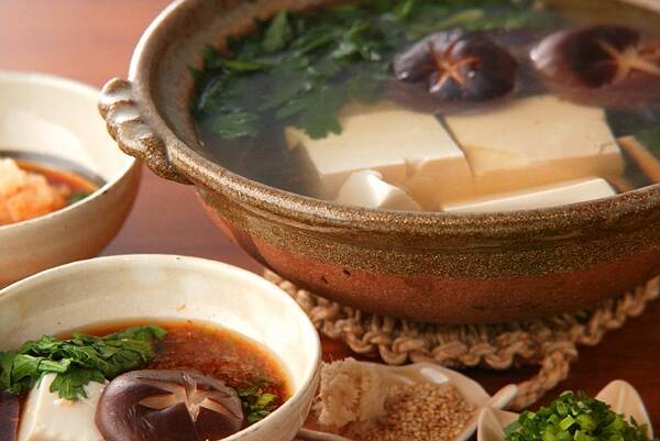 さっぱり湯豆腐