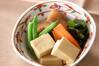 高野豆腐の煮物の作り方の手順
