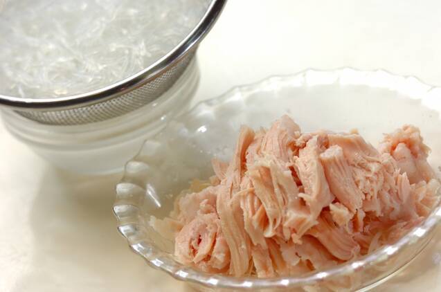 エスニック風冷製スープの作り方の手順1