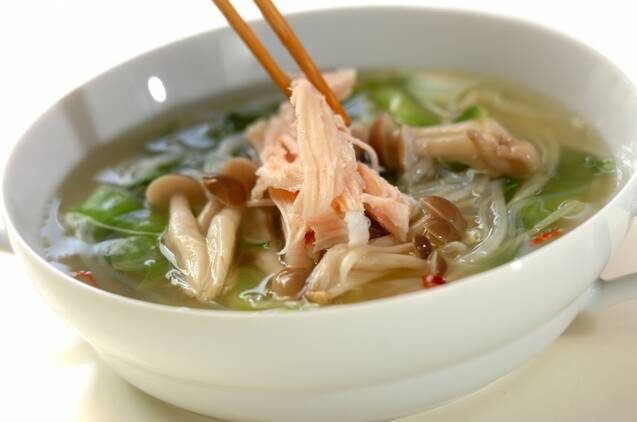 エスニック風冷製スープの作り方の手順4