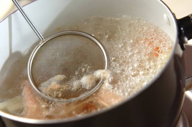 手羽先のスープの作り方の手順5