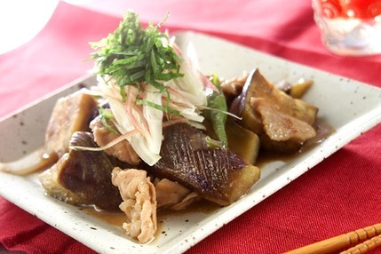 ナスと豚肉のみそ炒め