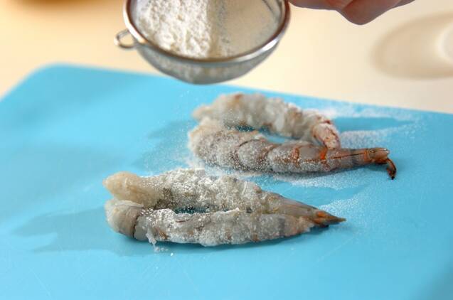 天ぷらの盛り合わせの作り方の手順8