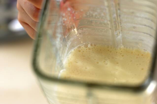 豆乳仕立ての簡単ビシソワーズの作り方の手順3