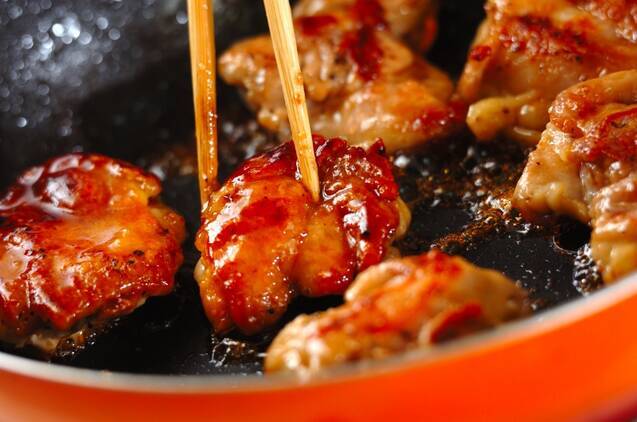 基本のタレで失敗なし！鶏肉のはちみつ照り焼き by 金丸 利恵さんの作り方の手順6