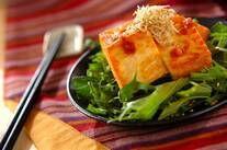 厚揚げとシラスのサラダ