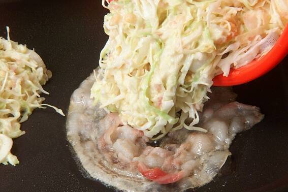 プレートお好み焼きの作り方の手順10