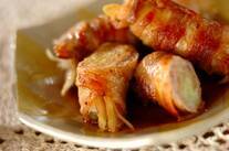 豚肉の薬味巻き