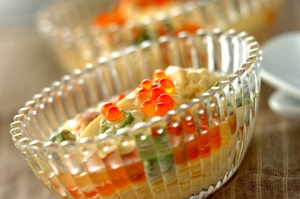 脱マンネリ！冷やし茶碗蒸し 電子レンジで簡単調理 by増田 知子さん