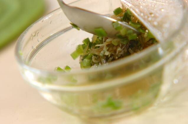 シラスネギ奴の作り方の手順2